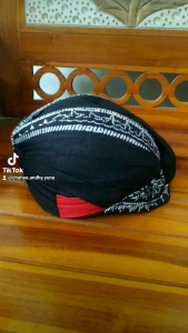 Blangkon Jogja Lipat Wulung Jebeh Ukuran Anak ABG dan Pria Dewasa - Pakaian jawa - Baju jawa - Busana Adat jawa Tradisional - Bisa Bayar di Tempat COD