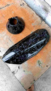 Tameng Knalpot Karbon & Corong Knalpot Xeon