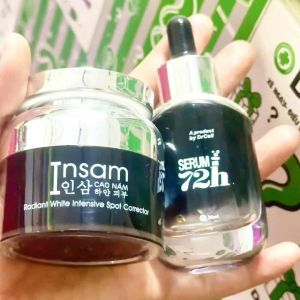 Bộ Đôi Chống Lão Hoá Da Gồm Serum Và Kem Đêm Cao Nám