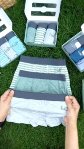 Set 3 Quần Chíp Quần Lót Sịp Bé Trai Vải Sợi Tre Cao Cấp Siêu Mềm Mịn Co Giãn Thoải Mái Và Kháng Khuẩn