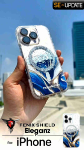 เคส FenixShield Eleganz LAPIS LAZULI สำหรับ iPhone Air / 17 / 16 / 15 / 14 / Plus / Pro / Max
