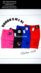 Celana Pendek Anak Laki Laki dan Perempuan Katun Pinggang Karet S M L XL