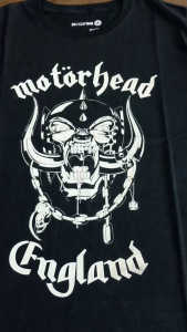 Kaos band Motorhead England T Shirt distro metal rock n roll
