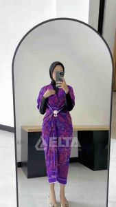 Kain tenun endek mastuli premium drapping dress dan rok lilit