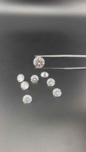 เพชรโมซาไนท์ เพชรโมอีส D-Color VVS1 รูปกลม แท้ แพ็ค88บาท  [Size 1.00mm - 4.50mm]