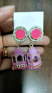SB MANDAPAM STYLE JHUMKAS Earrings Anting