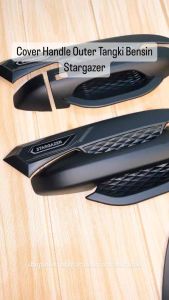 Cover Handle Outer gagang pintu Tutup tangki bensin Hyundai Stargazer black modern