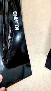 TALANG AIR MOBIL NEW KIJANG MODEL KUPU-KUPU LEBAR HITAM KILAT