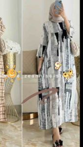 DASTER RAYON MOTIF TANGAN 3/4 BUSUI: PILIHAN NYAMAN & TAHAN LAMA