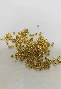 Charm 10 viên bi caro bạc xi vàng lấp lánh cao cấp mic vòng 2.5li bền đẹp