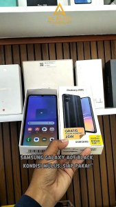 Samsung Galaxy A05 6/128 Black | Unit+Dus Ori Resmi |