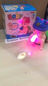 Mainan Bayi jalan merangkak ada suara lampu