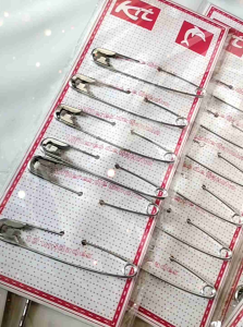 (ISI 6) Peniti JUMBO Untuk Sprei Kasur Stainless Peniti Sprei Besar