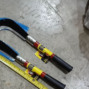 NewSun Multipurpose Long Handle Sickle Garden Tools Blade Karet Scythe Bolo