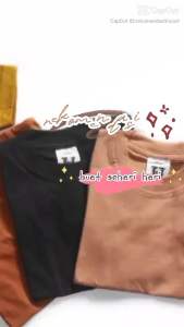 KAOS ANAK COWO CEWE KAOS POLOS LENGAN PENDEK BAHAN KATUN 30s tshirt 2Tahun-12Tahun
