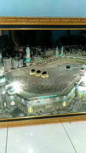 Hiasan Dinding Kota Mekkah lampu Hiasan dinding Lampu