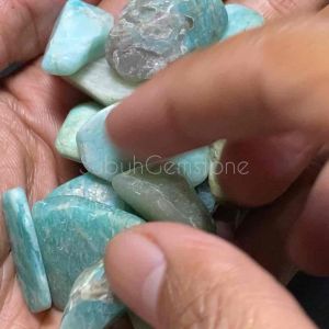 Batu akik amazonite unik antik / bahan batu akik amazonite / bobgkahan batu akik unik