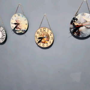 Jam Dinding Bulat Gantung & Hadiah Anniversary