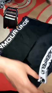 Paket 10pcs Celana dalam peria dewasa karet motip adem menyerap keringat CD lakilaki