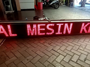 Running text indoor dan jadwal sholat digital