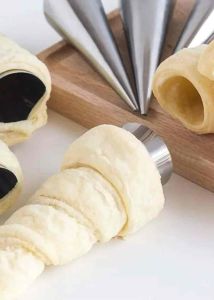 หัวบีบไส้ขนม หัวบีบไส้เอแคร์ หัวบีบครีม แพคคู่ 2 ขนาด