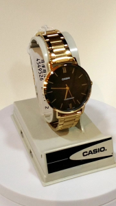 CASIO LADIES GOLD LTP VT01G 1B