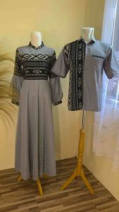 Rania couple set tenun-couple tenun-kemeja tenun-dress tenun