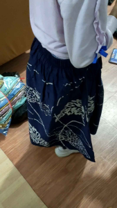 ROK CAP BATIK BAWAHAN ANAK USIA 8-14TH