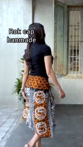 ROK CAP BATIK PENDEK KEKINIAN TERLARIS MADE BY CRIPCUS BATIK