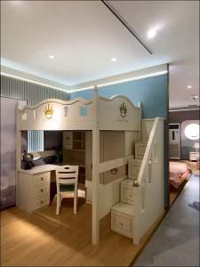 LXCF 1023 Nordic Style TRENDY Luxury Modern LOFT BED With the LADDER. Have Multiple OPTIONS Could Mix & Match !! could buy the Bed only. PREMIUM QUALITY product launching sale