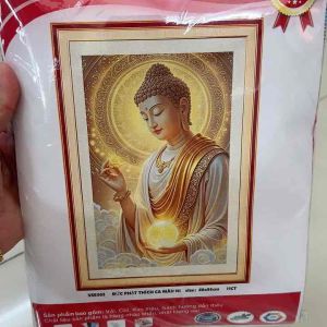 Tranh thêu kín Đức phật vs8303 kích thước 60 x 95 cm