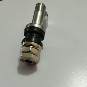 Pentil Tubeless Besi Panjang 4.5 Cm [20/100 Pcs] Mur Bawah - Tutup Plastik