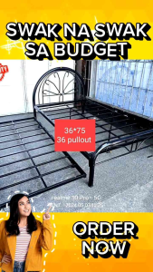 HEAVY DUTY BEDFRAME WITH PULLOUT