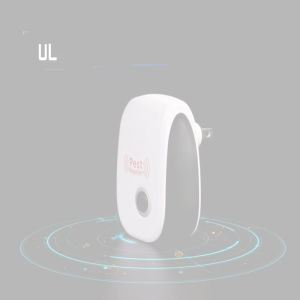 BESEYOOG Ultrasonic Intelligent Pest Repeller White ABS Silent Mosquito/Rat/Cockroach Repellent Mom&Baby 100㎡ Whole-house Coverage