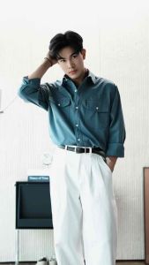 DANDY COSMO | เข็มขัดผู้ชาย หนังแท้ คุณภาพพรีเมียม PREMIUM MENS BELT รุ่น Belvoir 23 mm AUTHENTIC LEATHER(GENUINE)BELT