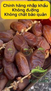 [NHẬP KHẨU ISRAEL] Chà là Nguyên Cành Sấy Dẻo 500gr- Chà là khô deglet nour dates