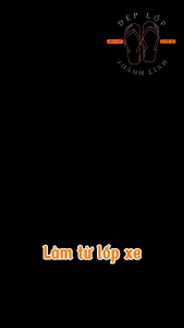 Dép Rọ VIP Cao Su Lốp Xe Siêu Bền - Thiết Kế Rọ Kinh Điển Thoáng Mát & Đế Chắc Chắn