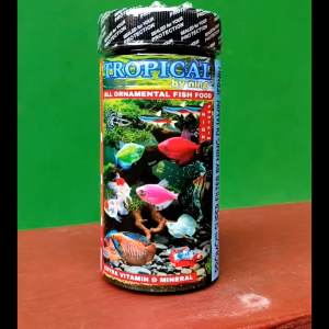 TROPICAL by ning All Ornamental Fish Food - High Protein | Pelet Premium Pakan Ikan Super Mini