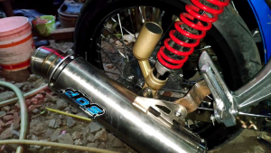 slencer silincer DOS jumbo kompetisi panjang 30cm inlet 50 mm