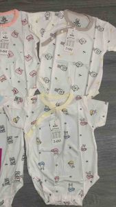 Body chíp Cộc tay dành cho bé trai bé gái sơ sinh Chất thun lạnh cao cấp Maza kids | Bộ liền quần cộc cho bé sơ sinh 0-9kg