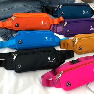 Tas Waistbag Wanita Tas Olahraga Sport Jogging Bahan Parasut 594