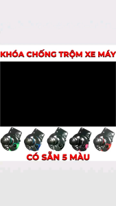 KHÓA XE MÁY CHỐNG TRỘM LOCK CUFF
