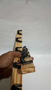 KAPSTOK KAYU JATI BELANDA/GANTUNGAN SEBAGUNA