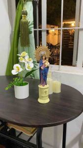 Our Lady of Pillar [Patroness of Policemen & Postmen] (12in.) - Religious Catholic Decors for Home