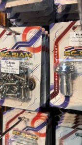 Original Sc Siam CNC Bolts CLICK 125i / 150i V1 V2 V3 - Body Fluid Disc Radiator Airbox Crankcase Pipe Shock