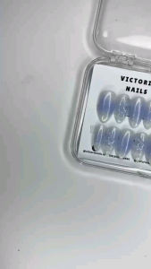 Kuku palsu custom kuku palsu ombre cat eye press on nails wedding kuku palsu pengantin