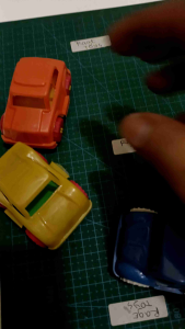 mainan sedan mini coper isi 20 pcs bahan plastik