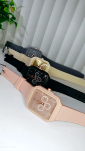 Jam tangan wanita cantiksimpelcasualanalogkorean style