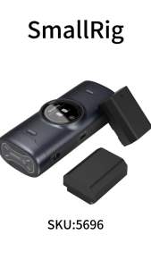 SmallRig 2 Batteries Sealed Case Charger Kit 18W Fast Charge for Sony NP-FZ1002520mAh (5696/5106)