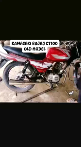 KAWASAKI BAJAJ CT100 OLD MODEL STAINLESS CHICKEN PIPES